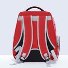 Рюкзак для переноски "Котик", прозрачный, 32 х 28 х 42 см, красный - Фото 3