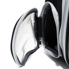 Рюкзак для переноски кошек и собак, прозрачный с напылением, 33 х 25 х 41 см - Фото 12