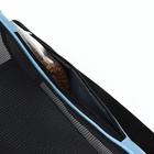 Сумка - переноска,53×26×34 см, сетчатая, голубая - Фото 15