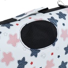 Сумка-переноска каркасная «Звёзды», размер M, 40×21×27 см - Фото 11