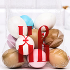 Пакет пасхальный подарочный «Зайчики ХВ», для кулича и яиц, 20×35 см, 25 мкм - Фото 2