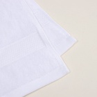 Полотенце махровое SL HOME: Classic «Блан де Блан», 50×90 см, хлопок 100%, белое - Фото 8