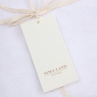 Полотенце махровое SL HOME: Classic «Блан де Блан», 50×90 см, хлопок 100%, белое - Фото 19