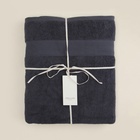 Полотенце махровое SL HOME: Classic «Гри Сандре», 50×90 см, хлопок 100%, серое - Фото 11