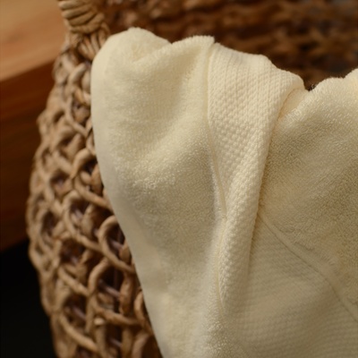 Полотенце махровое SL HOME: Classic «Айвори», 50×90 см, хлопок 100%, бежевое