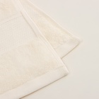 Полотенце махровое SL HOME: Classic «Айвори», 50×90 см, хлопок 100%, бежевое - Фото 8