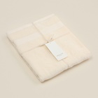 Полотенце махровое SL HOME: Classic «Айвори», 50×90 см, хлопок 100%, бежевое - Фото 12