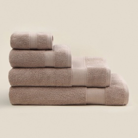 Полотенце махровое SL HOME: Classic «Саббиа», 50×90 см, хлопок 100%, коричневое