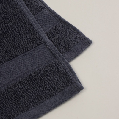 Полотенце махровое SL HOME: Classic «Гри Сандре», 90×150 см, хлопок 100%, серое