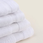 Полотенце махровое SL HOME: Classic «Блан де Блан», 100×180 см, хлопок 100%, белое - Фото 12