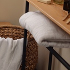 Полотенце махровое SL HOME: Classic «Блан де Блан», 100×180 см, хлопок 100%, белое - Фото 4