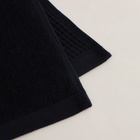 Полотенце махровое SL HOME: Waffle «Дарк Маре», 30×60 см, чёрное 100%, чёрное - Фото 15