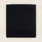 Полотенце махровое SL HOME: Waffle «Дарк Маре», 30×60 см, чёрное 100%, чёрное - фото 47306597