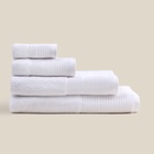 Полотенце махровое SL HOME: Waffle «Блан де Блан» 100×180 см, 100% хлопок, белое - Фото 11