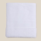 Полотенце махровое SL HOME: Waffle «Блан де Блан» 100×180 см, 100% хлопок, белое - Фото 18