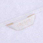 Полотенце махровое SL HOME: Waffle «Блан де Блан» 100×180 см, 100% хлопок, белое - Фото 19