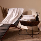 Полотенце махровое SL HOME: Waffle «Блан де Блан» 100×180 см, 100% хлопок, белое - Фото 4