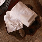 Полотенце махровое SL HOME: Waffle «Блан де Блан» 100×180 см, 100% хлопок, белое - Фото 5