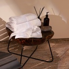 Полотенце махровое SL HOME: Waffle «Блан де Блан» 100×180 см, 100% хлопок, белое - Фото 3