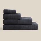 Полотенце махровое SL HOME: Waffle «Гри Сандре» 100×180 см, хлопок 100%, серое - Фото 11