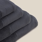 Полотенце махровое SL HOME: Waffle «Гри Сандре» 100×180 см, хлопок 100%, серое - Фото 12