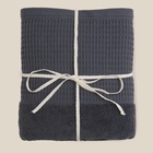 Полотенце махровое SL HOME: Waffle «Гри Сандре» 100×180 см, хлопок 100%, серое - Фото 17