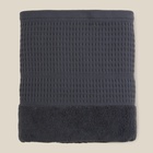 Полотенце махровое SL HOME: Waffle «Гри Сандре» 100×180 см, хлопок 100%, серое - Фото 19