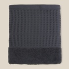 Полотенце махровое SL HOME: Waffle «Гри Сандре» 100×180 см, хлопок 100%, серое - Фото 20