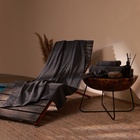 Полотенце махровое SL HOME: Waffle «Гри Сандре» 100×180 см, хлопок 100%, серое - Фото 7