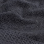 Полотенце махровое SL HOME: Waffle «Гри Сандре» 100×180 см, хлопок 100%, серое - Фото 9