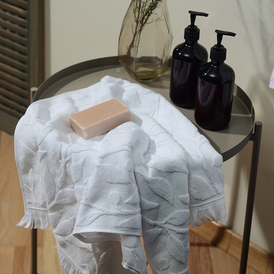 Полотенце махровое SL HOME: Boho «Блан де Блан» 30×60 см, 100% хлопок, 520 г/м²