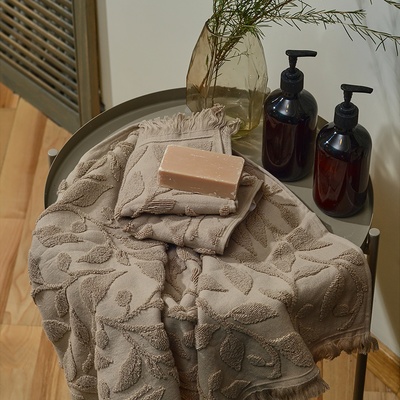 Полотенце махровое SL HOME: Boho «Саббиа» 50×90 см, 100% хлопок, 520 г/м²