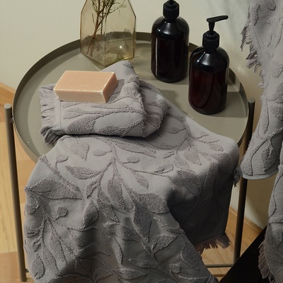 Полотенце махровое SL HOME: Boho «Софт Мист» 100×180 см, 100% хлопок, 520 г/м²