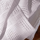 Полотенце вафельное SL HOME: Chess «Блан де Блан», 100×180 см, хлопок 100%, белое - Фото 5