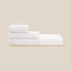 Полотенце вафельное SL HOME: Chess «Блан де Блан», 100×180 см, хлопок 100%, белое - Фото 6