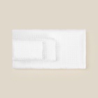 Полотенце вафельное SL HOME: Chess «Блан де Блан», 100×180 см, хлопок 100%, белое - Фото 7