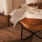 Полотенце вафельное SL HOME: Boho «Айвори», 30×60 см, хлопок 100%, бежевое - Фото 8