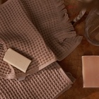 Полотенце вафельное SL HOME: Boho "Саббиа" 50х90 см, 100% хлопок, 300 г/м2 - Фото 4