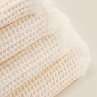 Полотенце вафельное SL HOME: Boho «Айвори» 90×150 см, хлопок 100%, бежевое - Фото 14