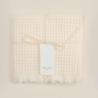 Полотенце вафельное SL HOME: Boho «Айвори» 90×150 см, хлопок 100%, бежевое - Фото 18