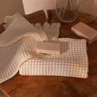 Полотенце вафельное SL HOME: Boho «Айвори» 90×150 см, хлопок 100%, бежевое - Фото 6