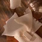 Полотенце вафельное SL HOME: Boho «Айвори» 90×150 см, хлопок 100%, бежевое - Фото 8