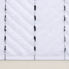 Коврик махровый SL HOME: Lines «Блан де Блан», 50×70 см, хлопок 100% - Фото 8