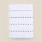 Коврик махровый SL HOME: Lines «Блан де Блан», 50×70 см, хлопок 100% - Фото 10