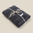 Коврик махровый SL HOME: Lines "Гри Сандре" 50х70 см, 100% хлопок, 750 г/м2 - Фото 12