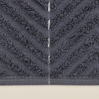 Коврик махровый SL HOME: Lines «Гри Сандре», 50×70 см, хлопок 100% - Фото 8