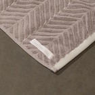 Коврик махровый SL HOME: Lines «Софт Мист», 50×70 см, хлопок 100% - Фото 5