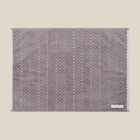 Коврик махровый SL HOME: Lines «Софт Мист», 50×70 см, хлопок 100% - Фото 6