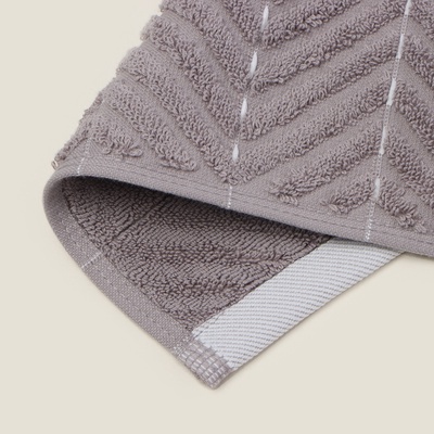 Коврик махровый SL HOME: Lines "Софт Мист" 50х70 см, 100% хлопок, 750 г/м2