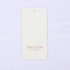 Коврик махровый SL HOME: Basic «Блан де Блан», 50×70 см, хлопок 100% - Фото 8